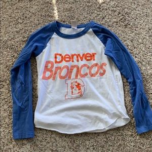 Junk Food Broncos long sleeve tee
